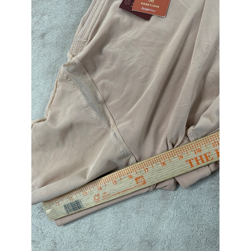 Honeylove High-Waisted Superpower Sculptwear Short 1X Nude Sand patented NEW‎ - Picture 9 of 13